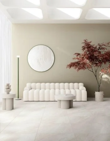 Керамогранит Coliseum Контеа Уайт 60х60 (Натуральный и Реттифицированный) в Кемерово