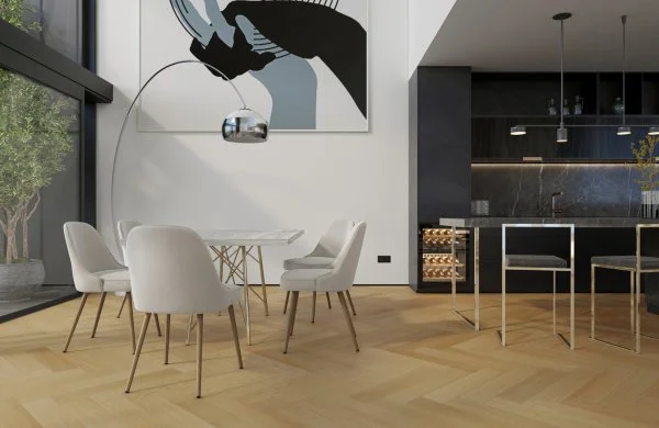 Паркетная доска Quartz Parquet Английская Ёлка Дуб Тоскана 33-407 в Кемерово