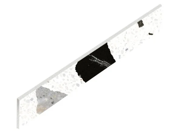 Керамогранит Coliseum Палладио Уайт Плинтус (Натуральный, 7,2х60) в Кемерово