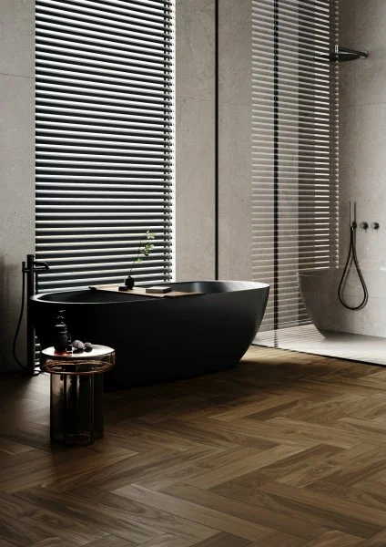 Паркетная доска Quartz Parquet Английская Ёлка Орех Американский 33-400-29 в Кемерово