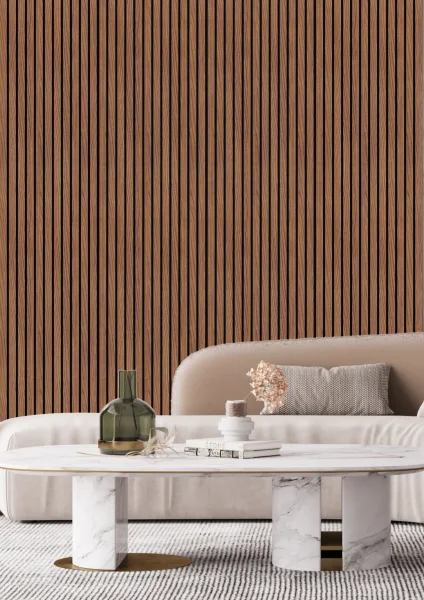 Декоративная панель для стен HiWood LV124 BR396K (120х12х2700мм) в Кемерово