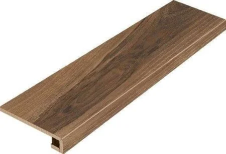 Керамогранит Italon Мезон Волнат ступень угловая правая 330*1200 в Кемерово