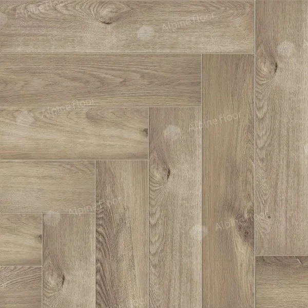 Кварц-виниловая плитка Alpine Floor Parquet Дуб Натуральный Отбеленный ЕСО 16-5 2.5 мм. 43 класс в Кемерово