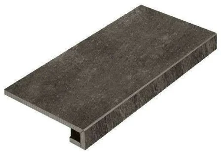 Керамогранит Italon Клаймб Графит ступень угловая правая 33х60 в Кемерово