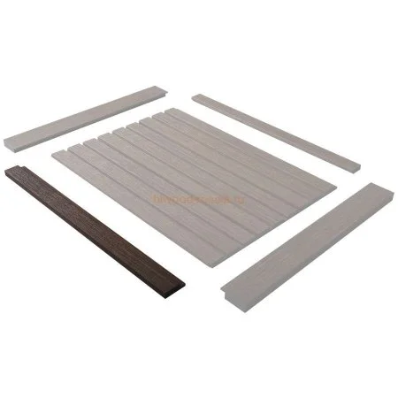 Финишный молдинг LF124A BR396 правый декорированный (42х12х2700мм) в Кемерово