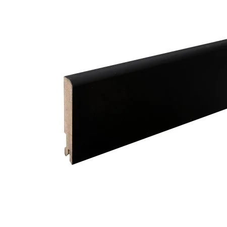 Плинтус MDF Bonkeel 24032 Чёрный Софт (100х16х2400 мм) в Кемерово