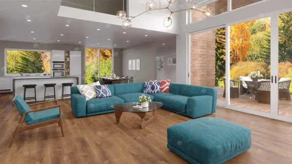 Кварц-виниловая плитка Alpine Floor Premium XL Дуб Насыщенный ЕСО 7-7, 8 мм. 43 класс в Кемерово