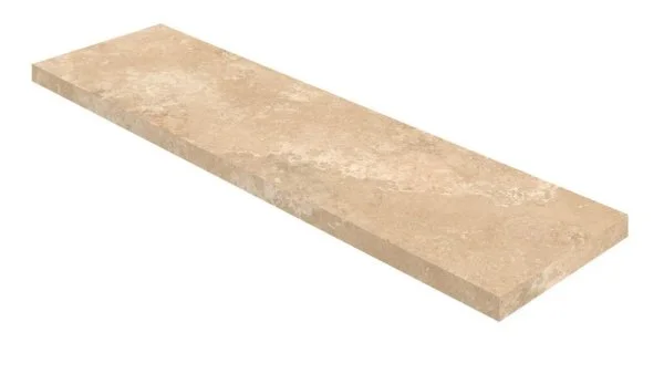 Керамогранит Coliseum Аурелия Беж Ступень угловая правая (Натуральный, 33х120) в Кемерово