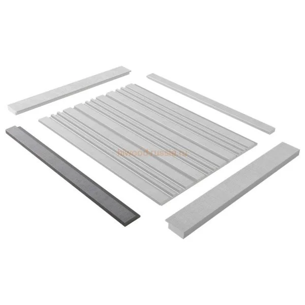 Финишный молдинг LF124A S339S правый декорированный (42х12х2700мм) в Кемерово