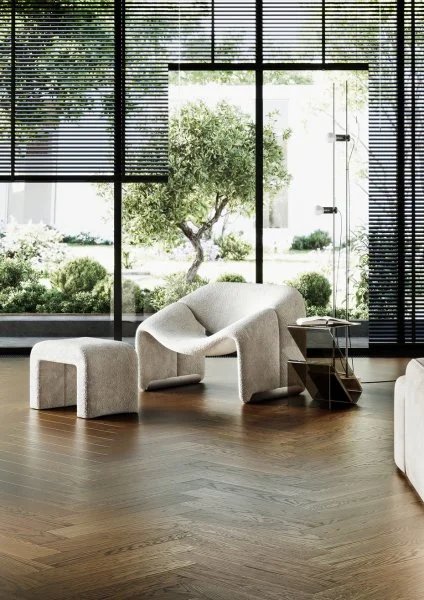 Паркетная доска Quartz Parquet Английская Ёлка Дуб Рустикальный 33-410 в Кемерово