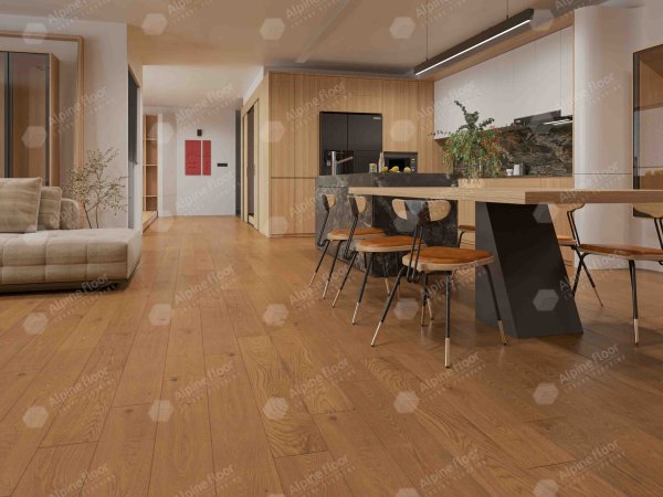 Инженерная доска Alpine Floor Villa Дуб Имбирный в #REGION_NAME_DECLINE_PP#